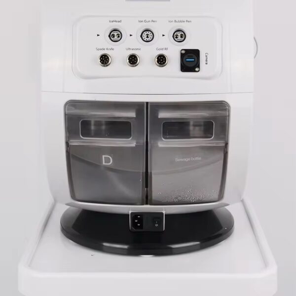 Appareil Hydrafacial professionnel HydraSkin avec analyseur de peau intégré pour soin visage complet
