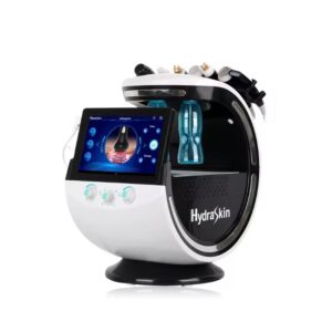 Appareil Hydrafacial professionnel HydraSkin avec analyseur de peau intégré pour soin visage complet
